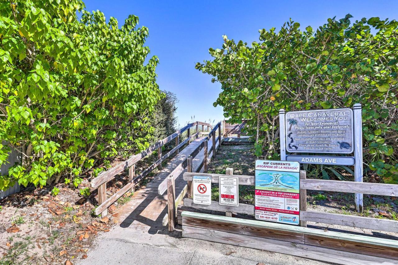 Cape Canaveral Home With Balcony Walk To Beach Eksteriør billede
